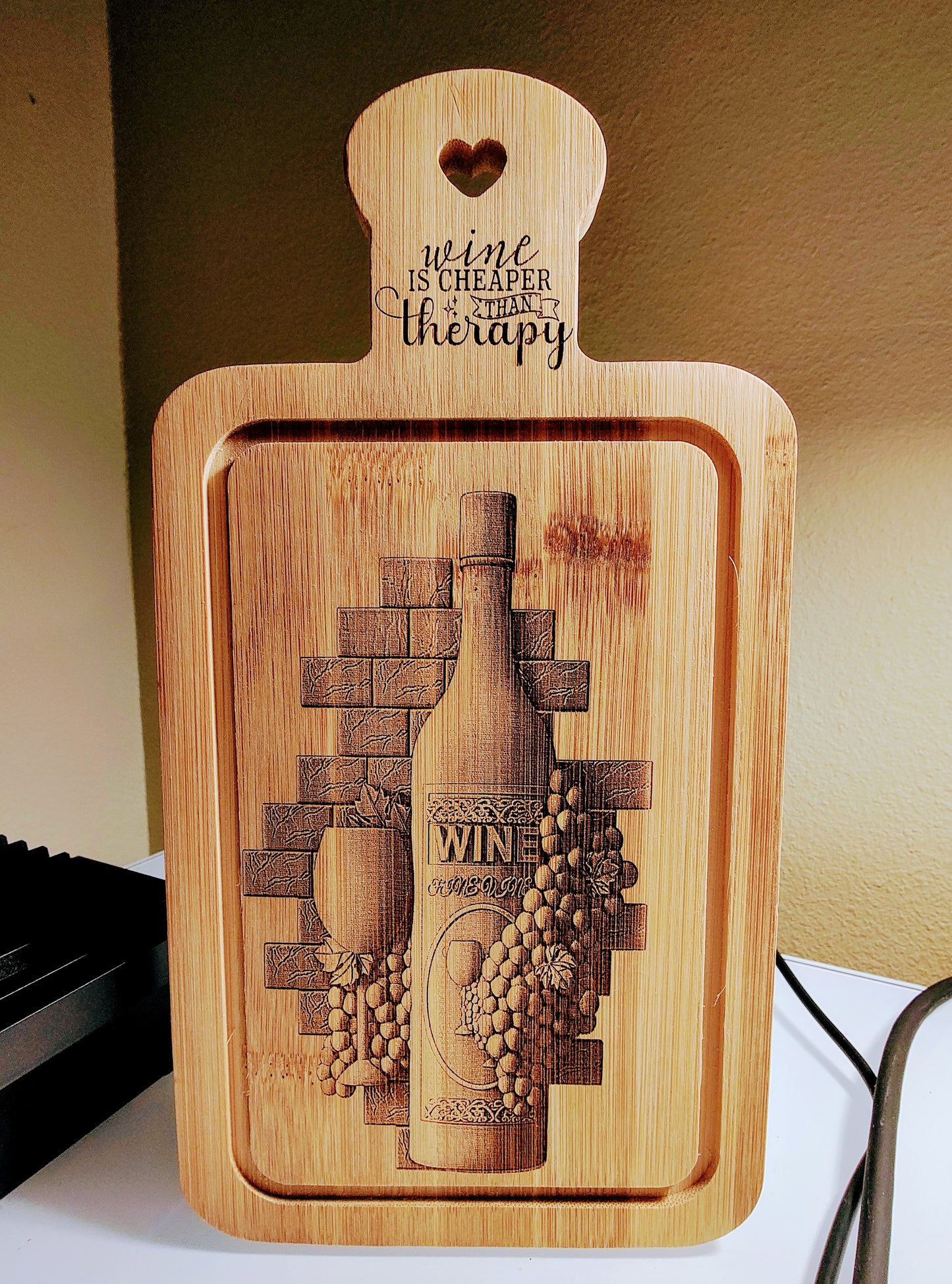 Beautiful Custom Engraved Bamboo Cutting Boards.